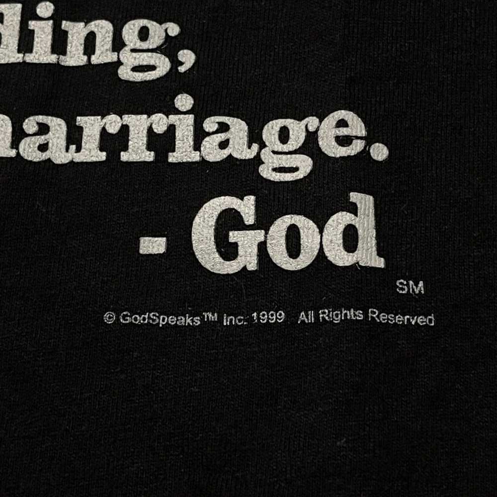 Vintage Loved The Wedding Marriage God Speaks Fai… - image 3