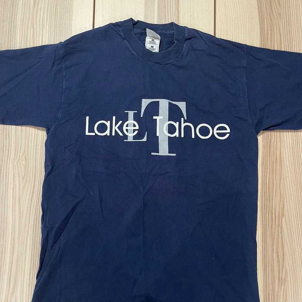Vtg Lake Tahoe Calvin Klein Style Shirt - image 1