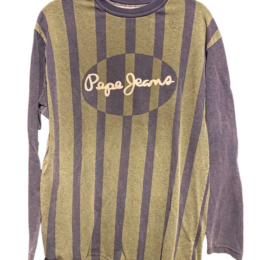 Vintage Pepe jeans London striped long sleeve - image 1