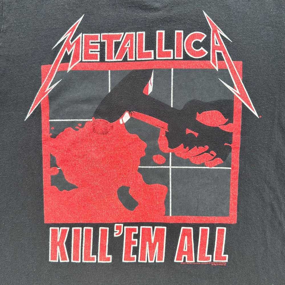 Metallica “Kill Em All” Double Sided VTG Y2K T-Sh… - image 3