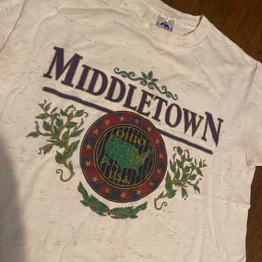 Vintage 90s single stitch Middletown Ohio short sl