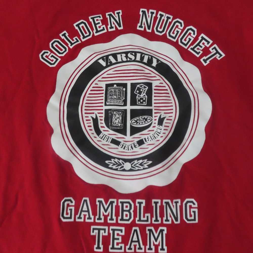 jerzees vintage Golden Nugget Gambling team varsi… - image 2