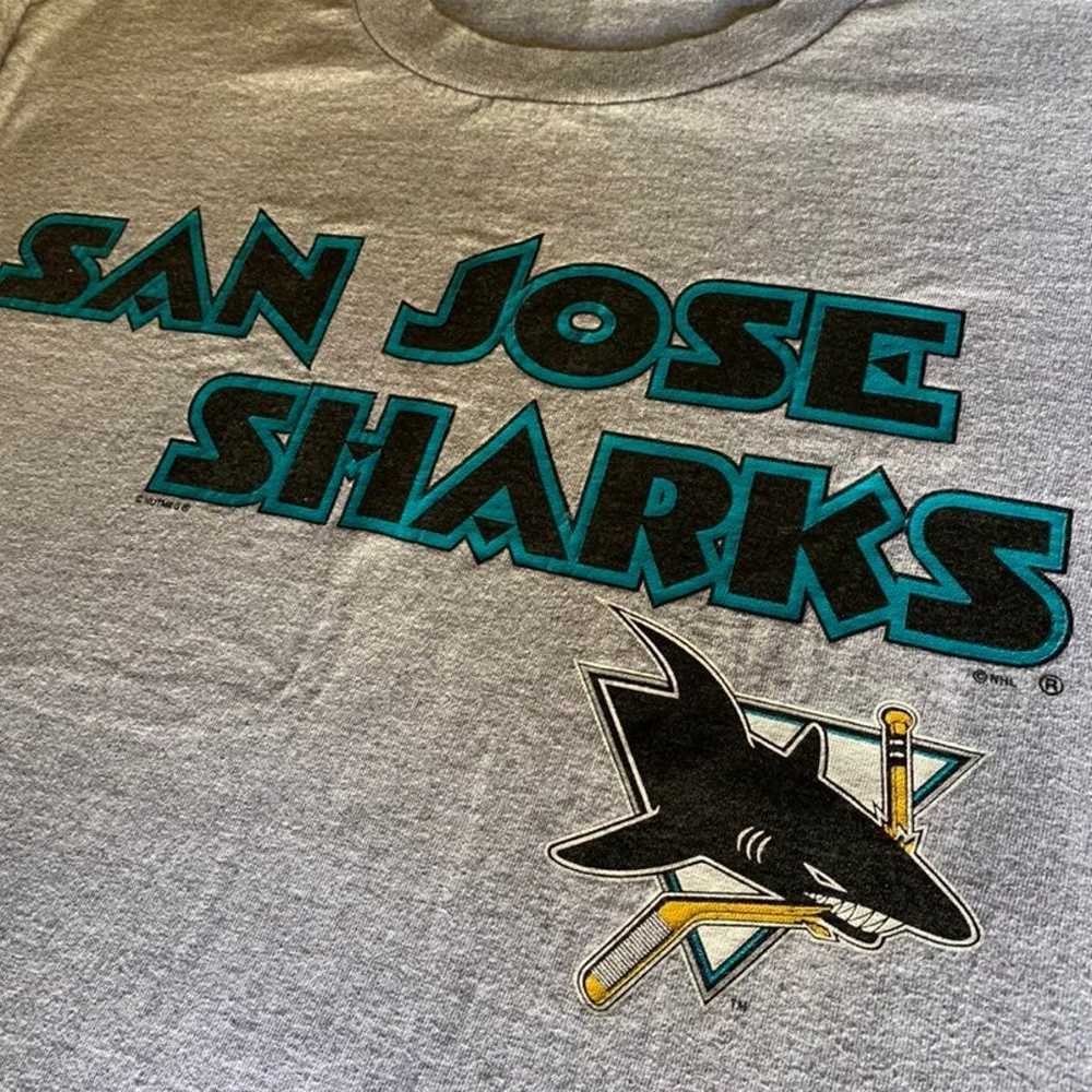 Vintage San Jose sharks Shirt - image 2