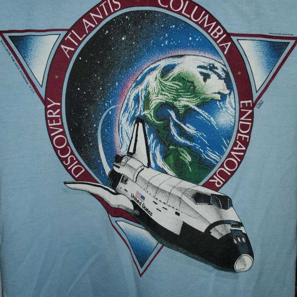 90's Nasa EXCLUSIVE Space center shirt - image 3
