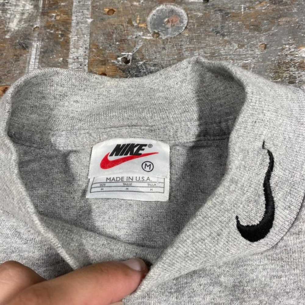 Vintage 90s Nike Neck Swoosh Long Sleeve - image 3