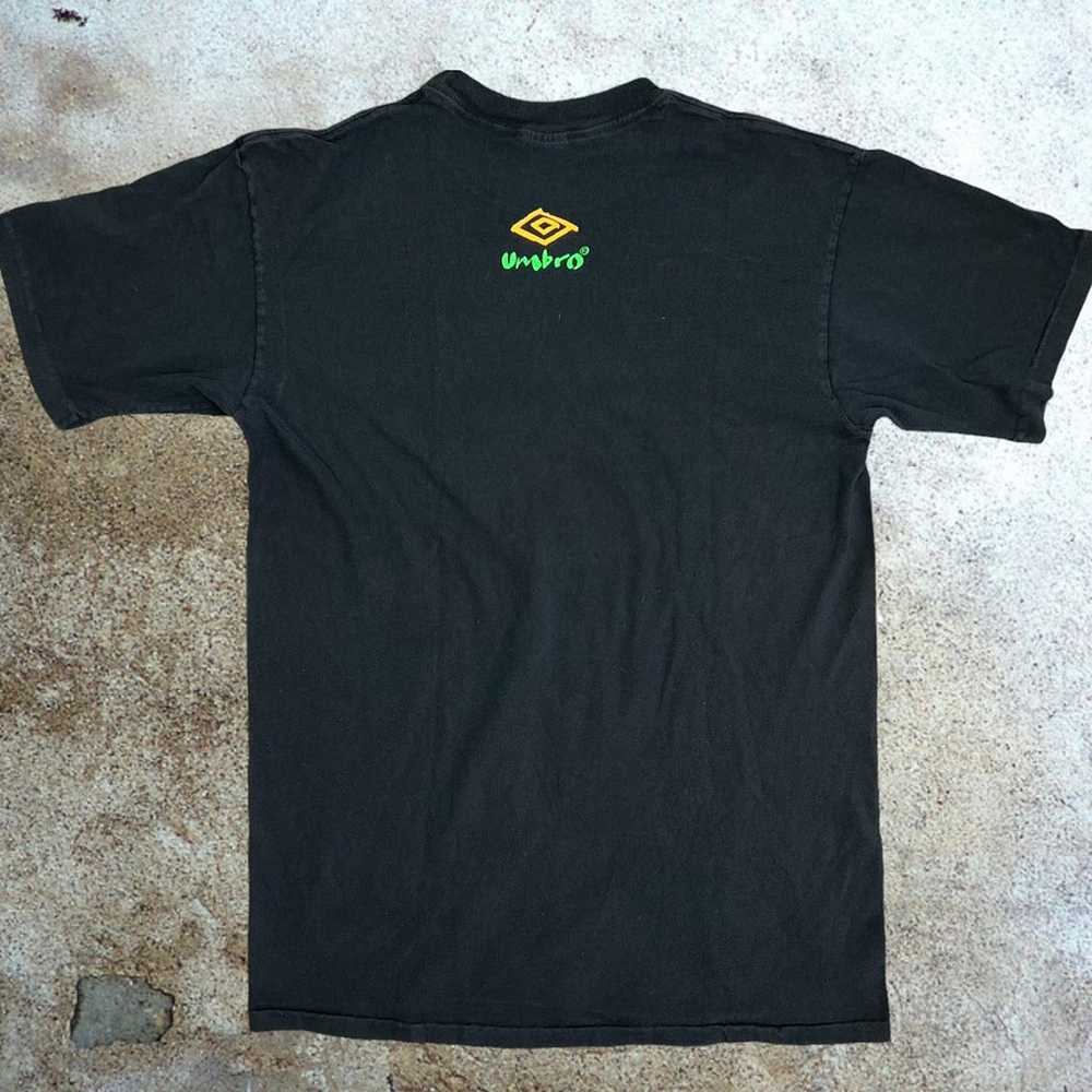 Vtg 90s Umbro T Shirt Sand Soccer Single Stitch N… - image 4
