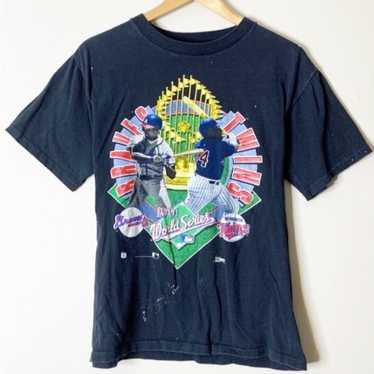 1991 MLB Atlanta Braves World Series T-Shirt - Navy