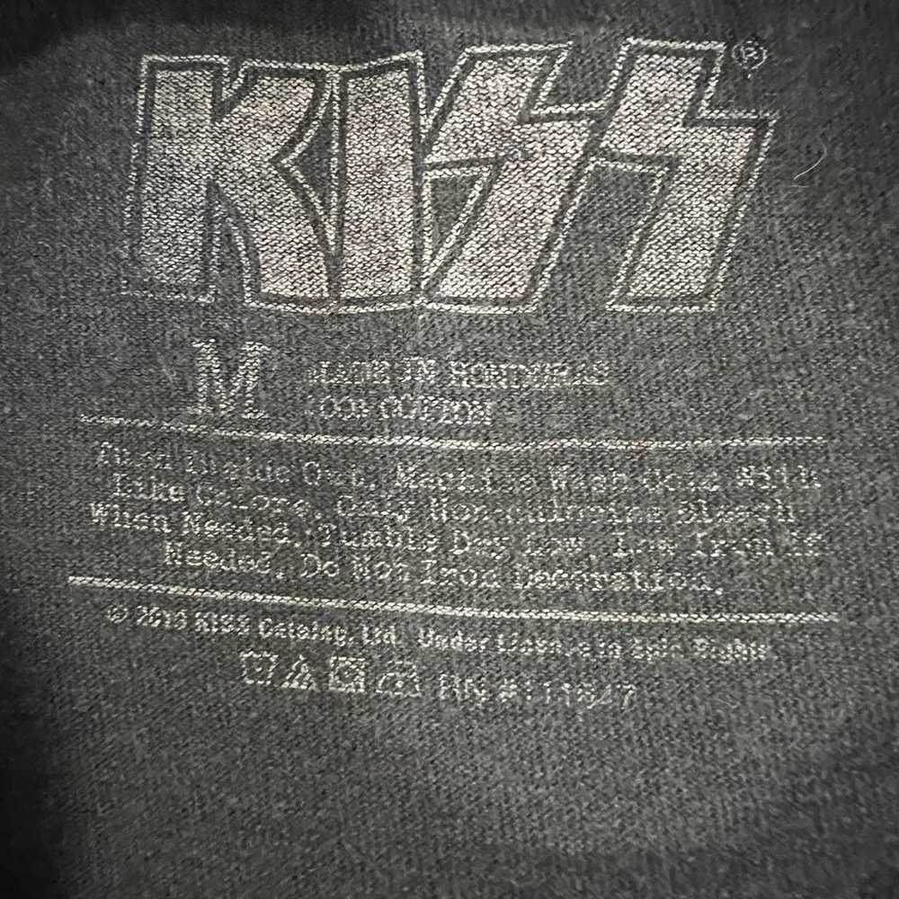 KISS Concert Bleached Cutt-Off T-Shirt 2019 Vinta… - image 7