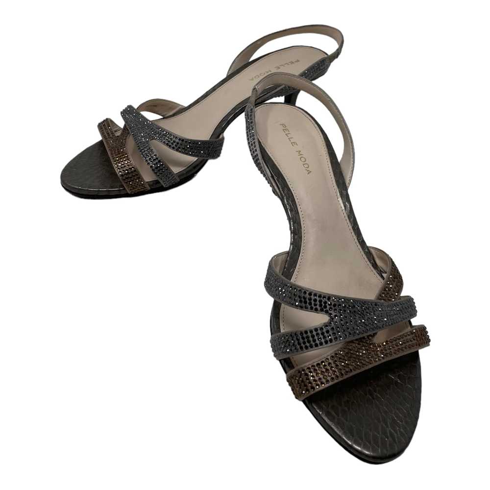 Pelle Moda Pelle Moda leather slingback sandals h… - image 6