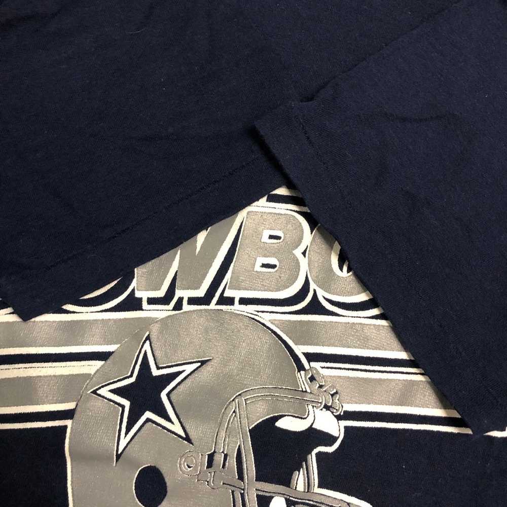 Vintage 80’s Dallas Cowboys NFL Graphic T-Shirt A… - image 4