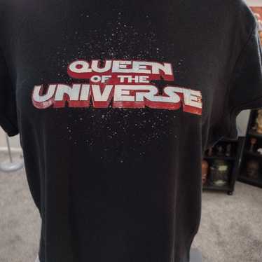 Vintage 90s Girl Rebel Queen Of The Universe Crop… - image 1