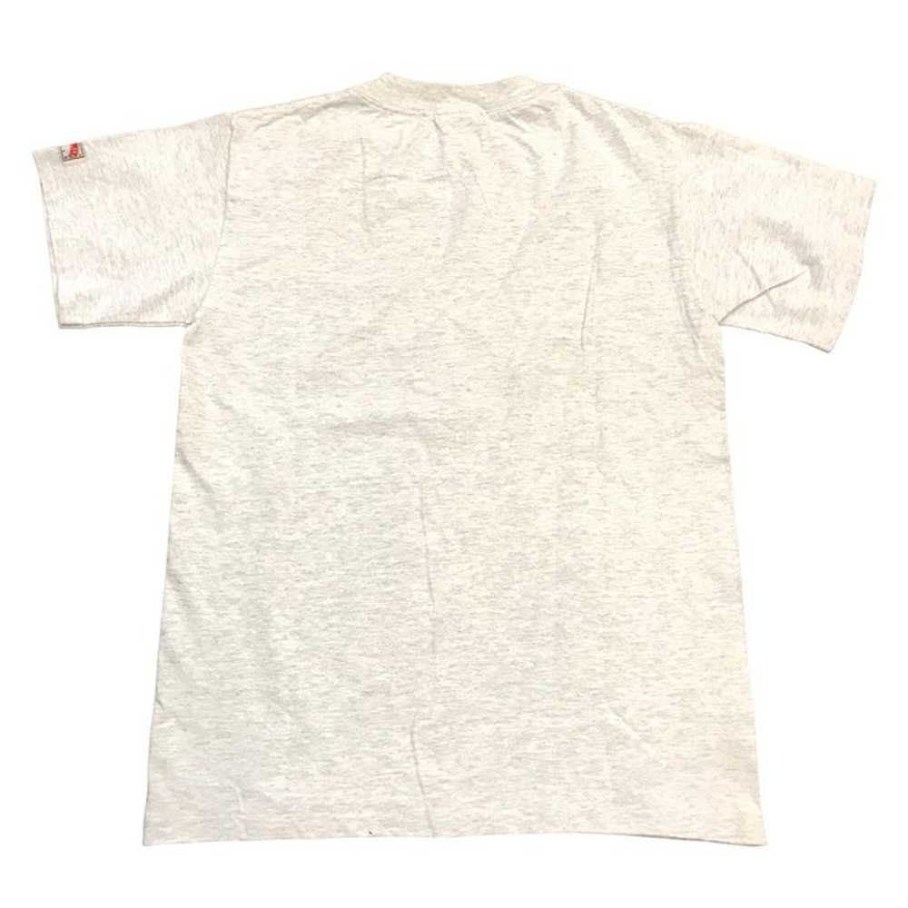 Vintage Nutmeg M Gray Short Sleeve Tshirt UF Flor… - image 3