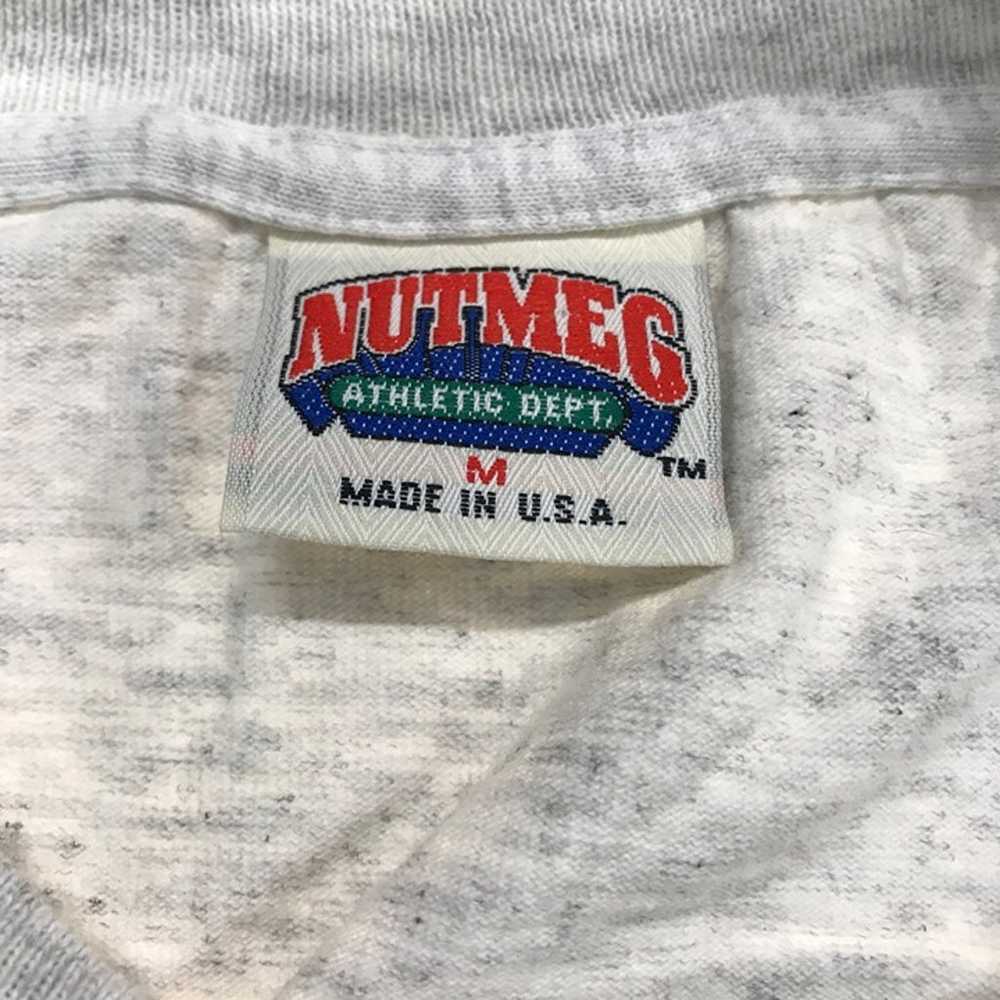 Vintage Nutmeg M Gray Short Sleeve Tshirt UF Flor… - image 4