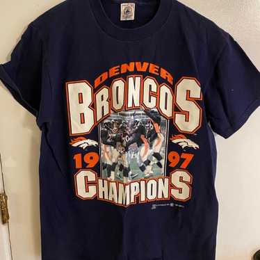 Vintage Denver Broncos 1997 champions shirt