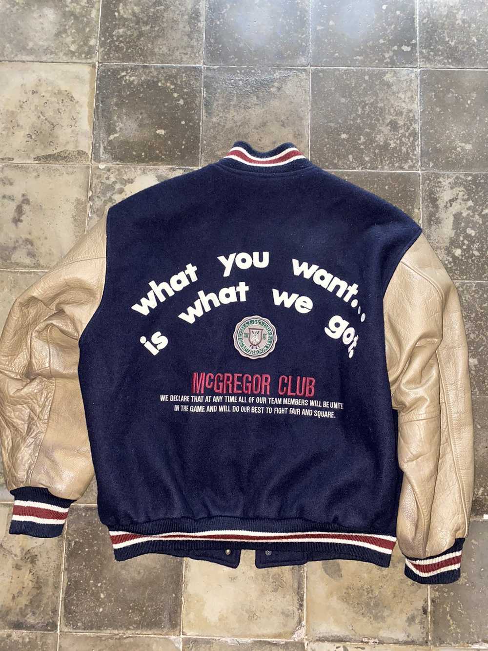 Mcgregor Mcgregor x varsity jacket x vintage - image 3