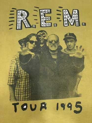 Band Tees × R.E.M. × Vintage Vintage 90s R E M Tou