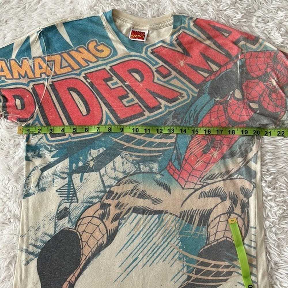 Vintage Marvel Spiderman Comic Shirt - image 7