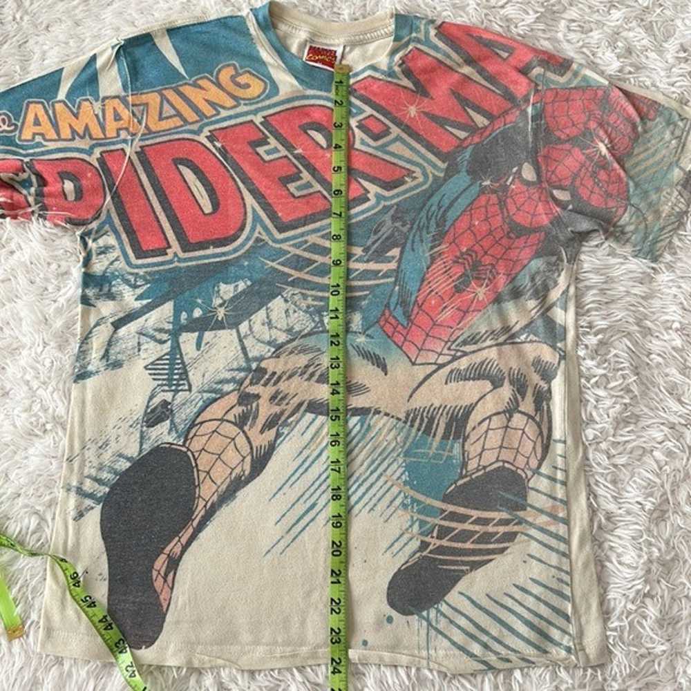 Vintage Marvel Spiderman Comic Shirt - image 8