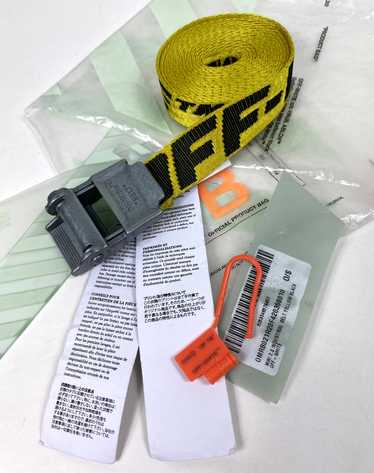 Off-White Off-White 2.0 Mini Industrial Yellow Log