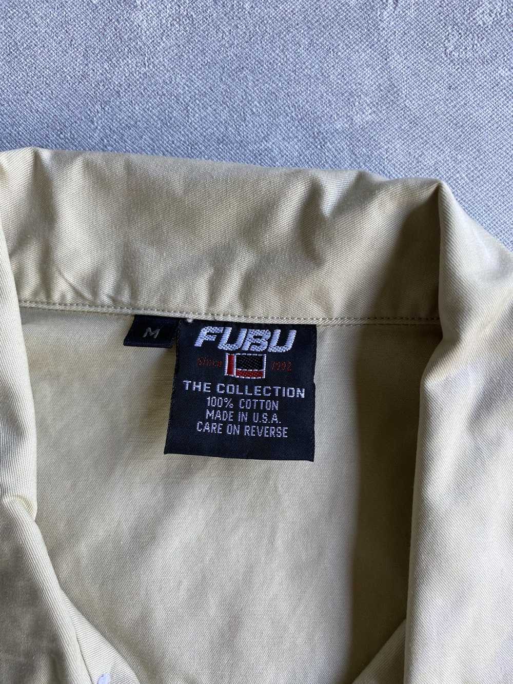 Fubu × Made In Usa × Vintage Vintage FUBU Open Co… - image 3