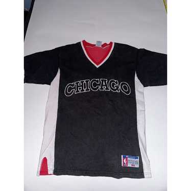 Vintage Champion Chicago Bulls Warm Up Shirt - image 1
