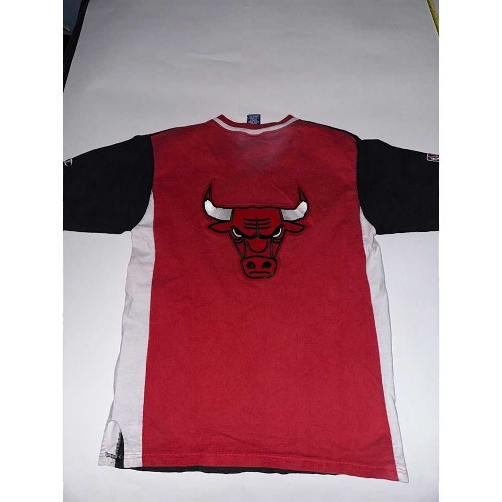 Vintage Champion Chicago Bulls Warm Up Shirt - image 7