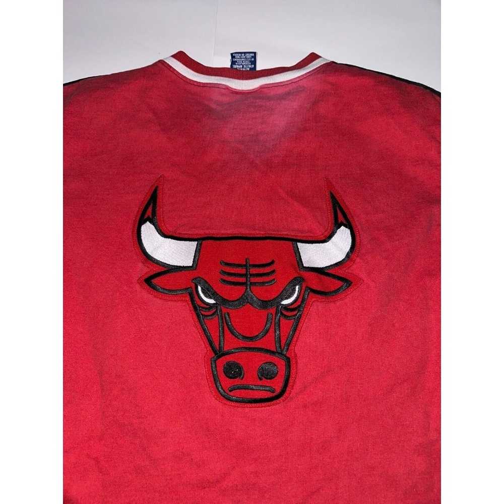 Vintage Champion Chicago Bulls Warm Up Shirt - image 8
