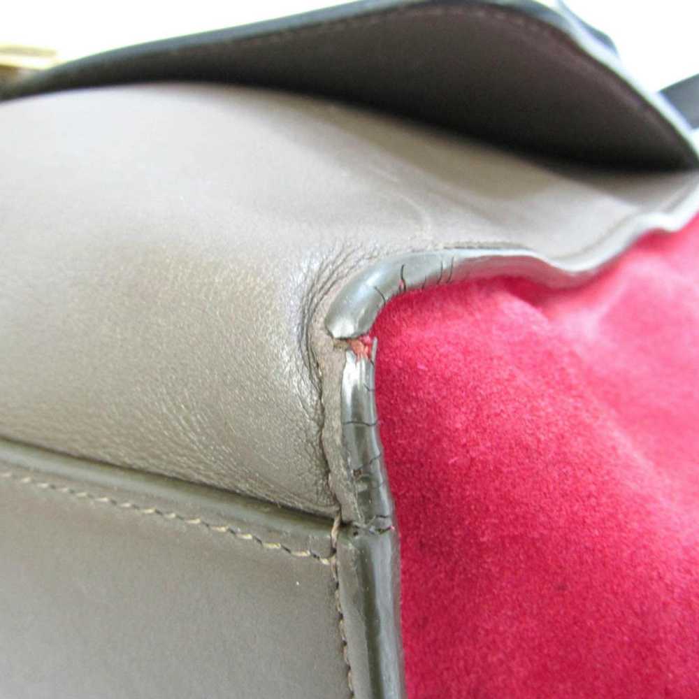 Celine CELINE Trapeze Women's Leather,Suede Handb… - image 5