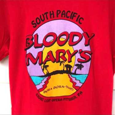 Vintage 90’s Bloody Mary’s South Shirt Single Sti… - image 1