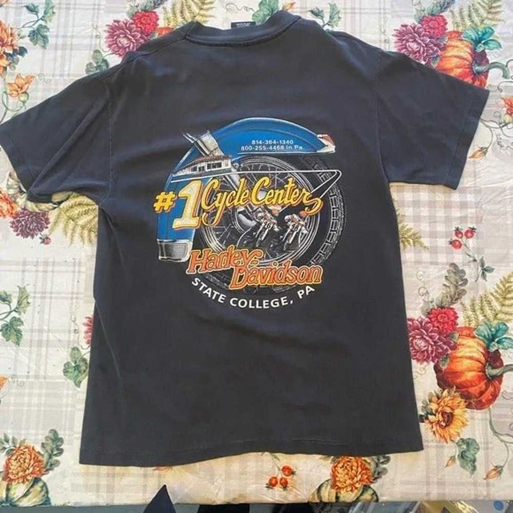 RARE Vintage Harley Davidson Singlestitch Gem