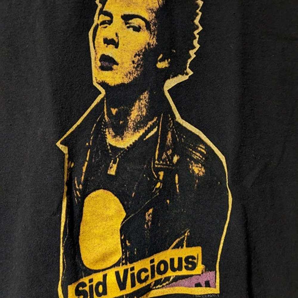 Vintage 2004 Sex Pistols Sid Vicious Black Youth … - image 2