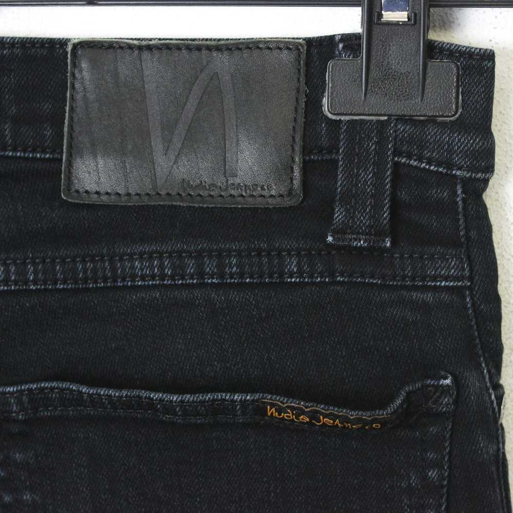 Nudie Jeans High Kai W24 L32 Black High Rise Pant… - image 3