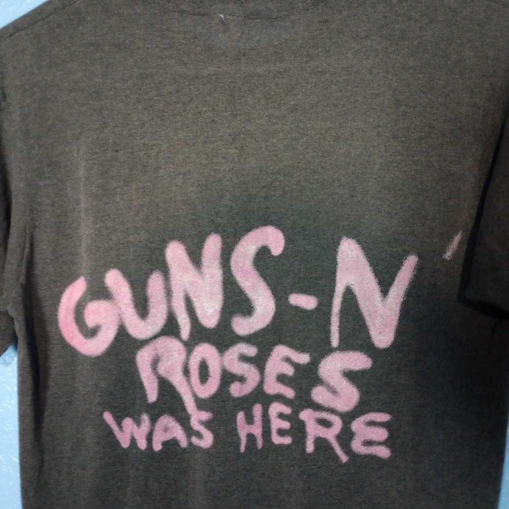 Vintage 1987 guns n roses gnr rock band concert t… - image 8