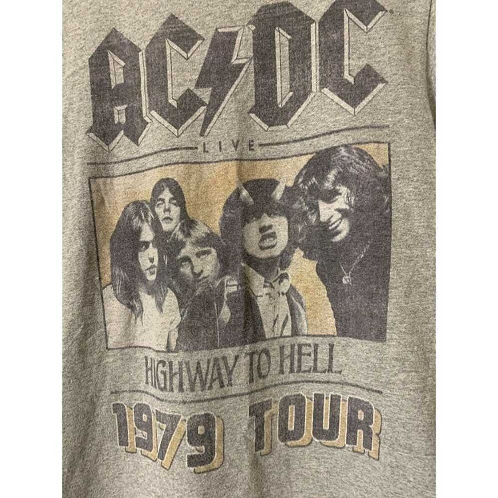 AC/DC 1979 Tour Highway To Hell Vintage Distresse… - image 3