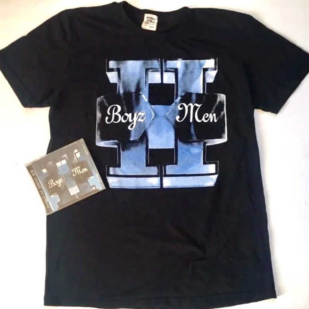 Boys II Men Shirt & CD Music Album - image 2