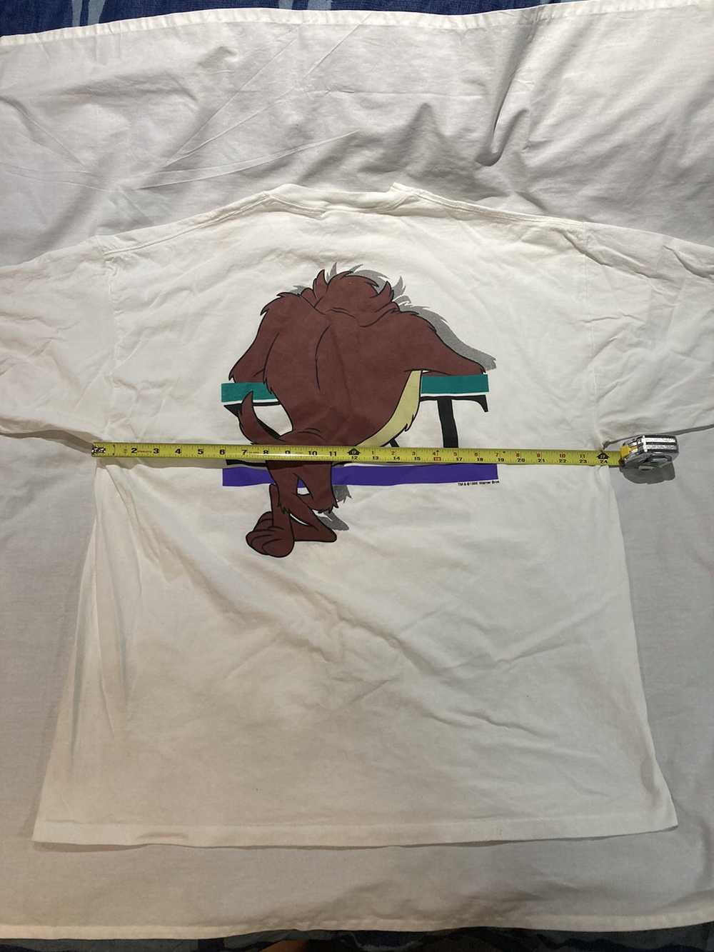 Jerzees Vintage Taz T-shirt, Jerzees brand, 1996,… - image 8