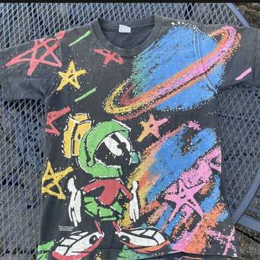 1993 Marvin Martian All Over T Shirt M - image 1