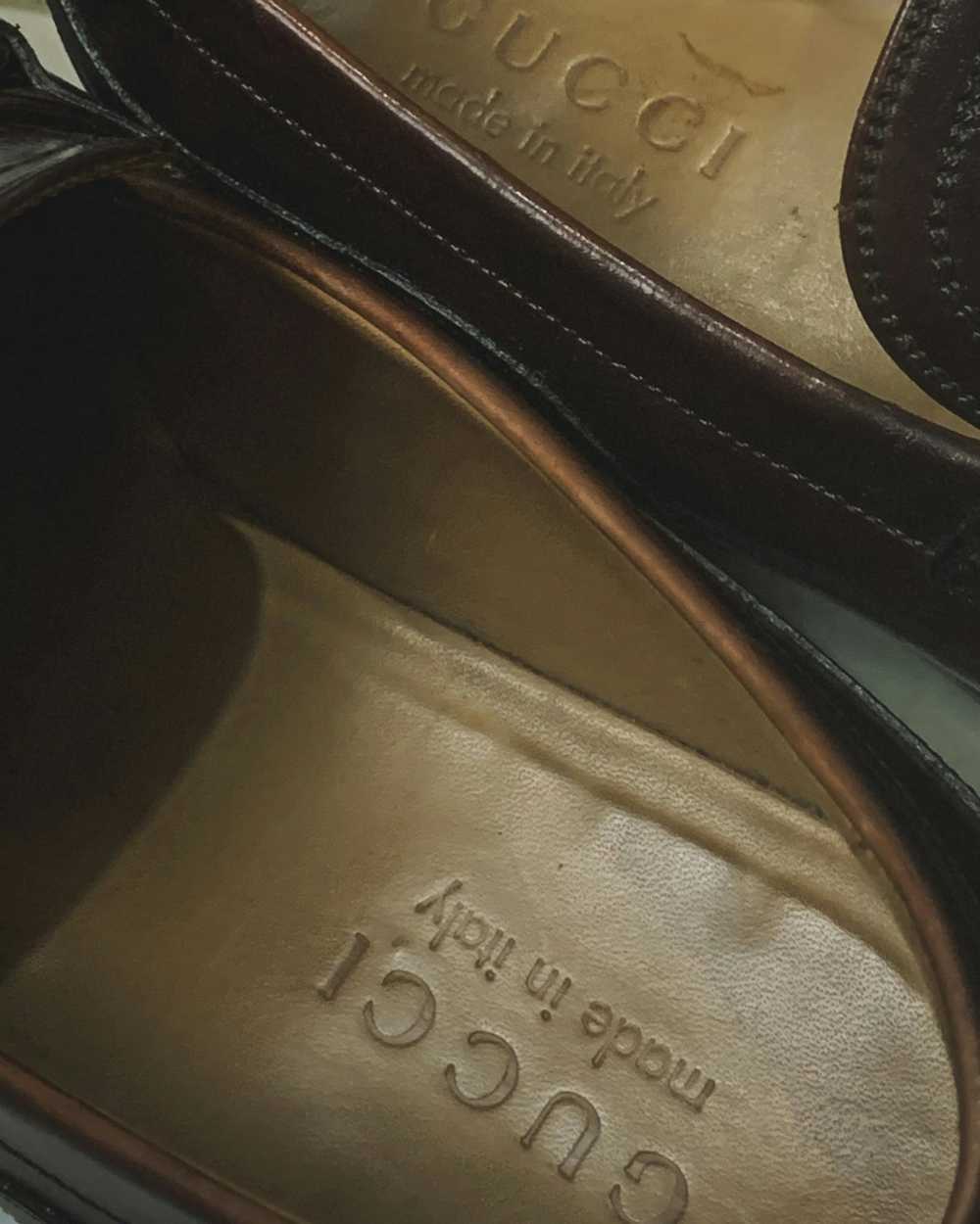 Gucci Horsebit Jordaan Low Heel Loafers - image 6