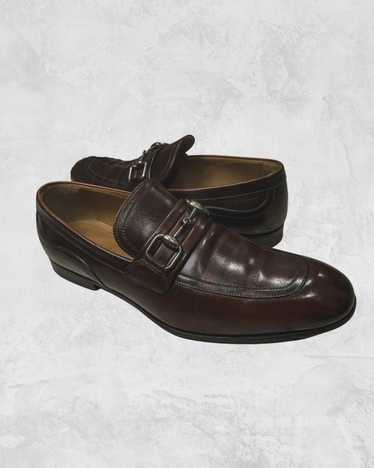 Gucci Horsebit Jordaan Low Heel Loafers