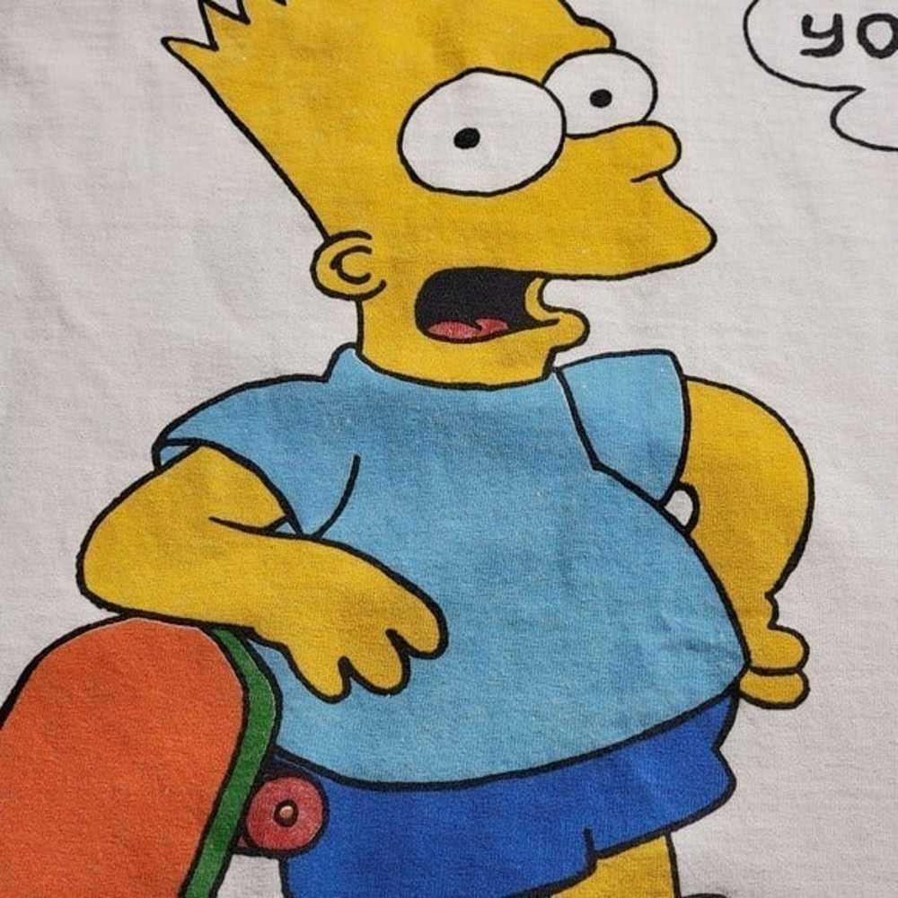 Vintage Bart Simpsons T-Shirt - image 10