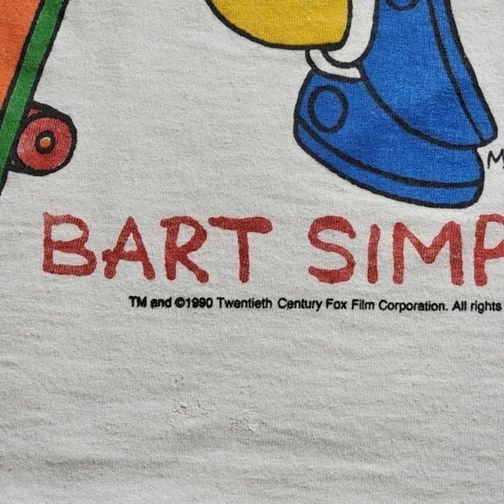 Vintage Bart Simpsons T-Shirt - image 9