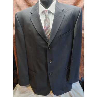 Other Axcess Clairborne Black Pinstripe Suit Jack… - image 1