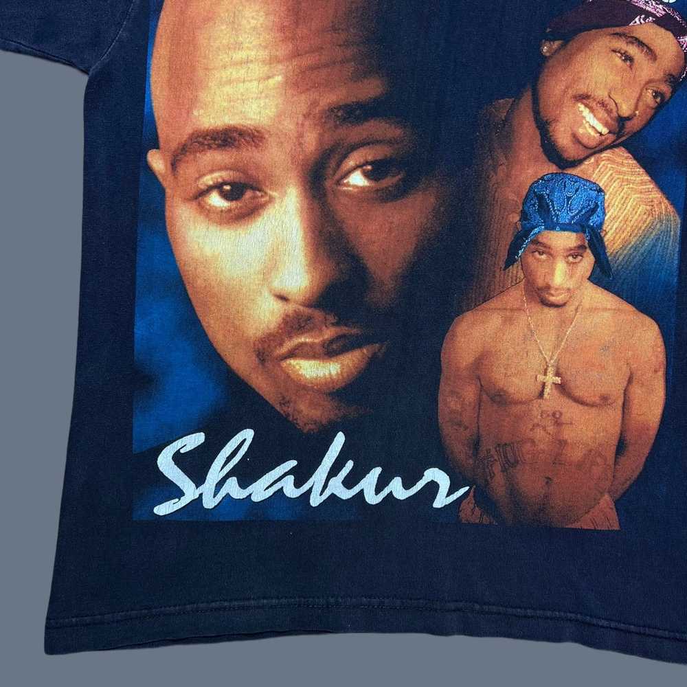 Vintage 1990s 2Pac Do For Love Memorial Rap Tee T… - image 5