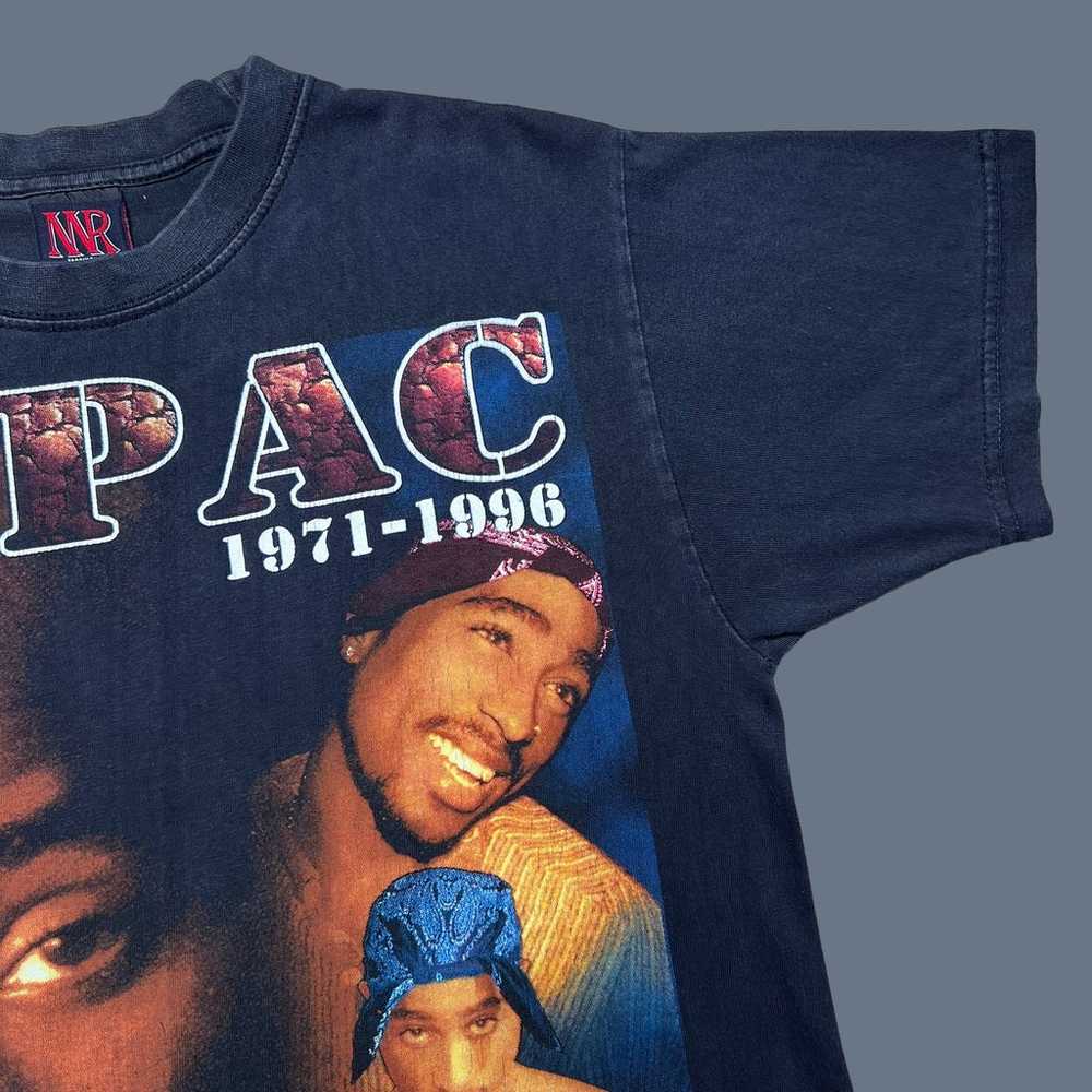 Vintage 1990s 2Pac Do For Love Memorial Rap Tee T… - image 6