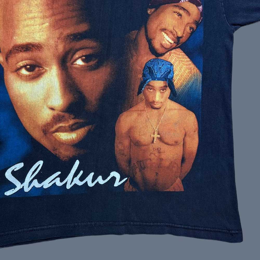 Vintage 1990s 2Pac Do For Love Memorial Rap Tee T… - image 7