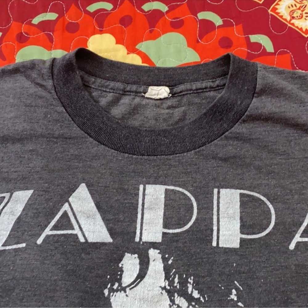 Vintage 1978 Frank Zappa concert tshirt - image 11