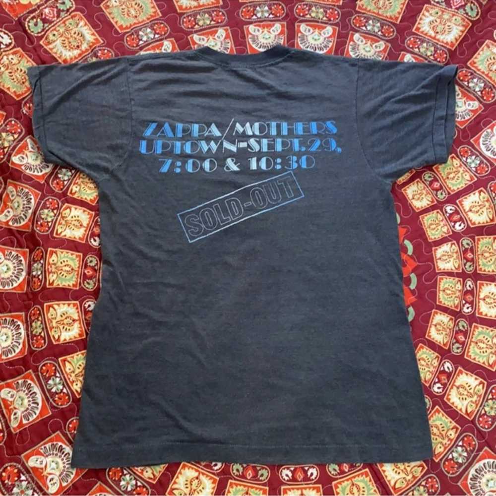 Vintage 1978 Frank Zappa concert tshirt - image 6