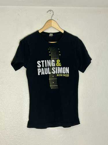 Band Tees × Made In Usa 2014 Paul Simon and Sting 