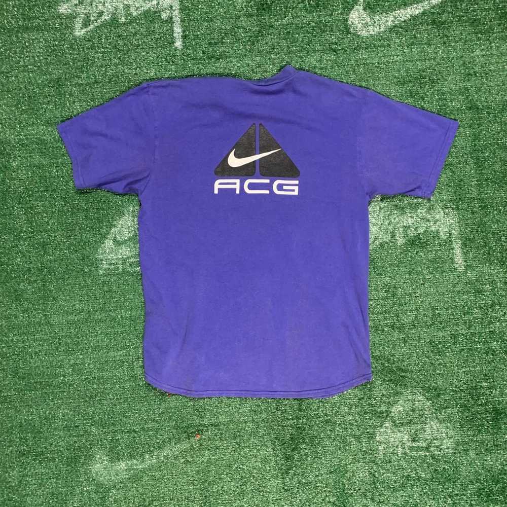 Vintage Nike ACG Big Logo Shirt Size Medium (rare) - image 1