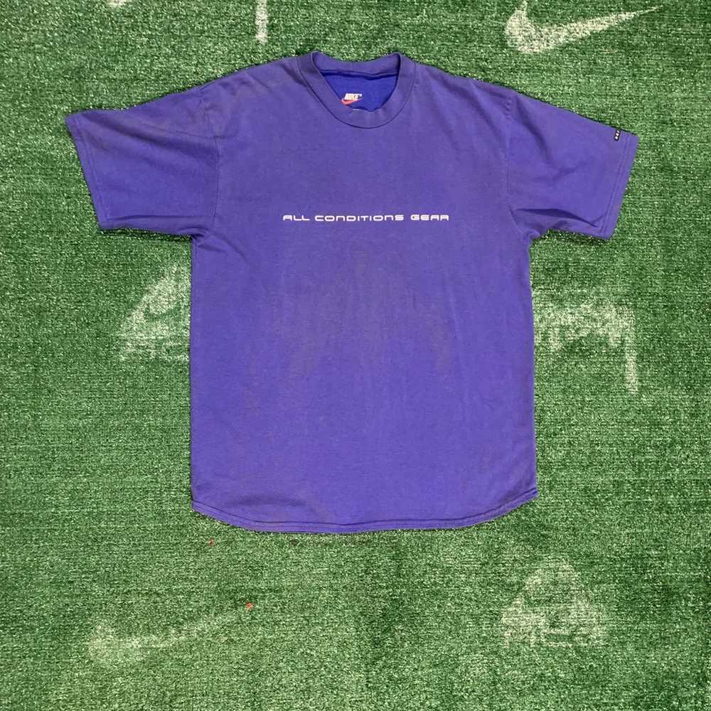 Vintage Nike ACG Big Logo Shirt Size Medium (rare) - image 2